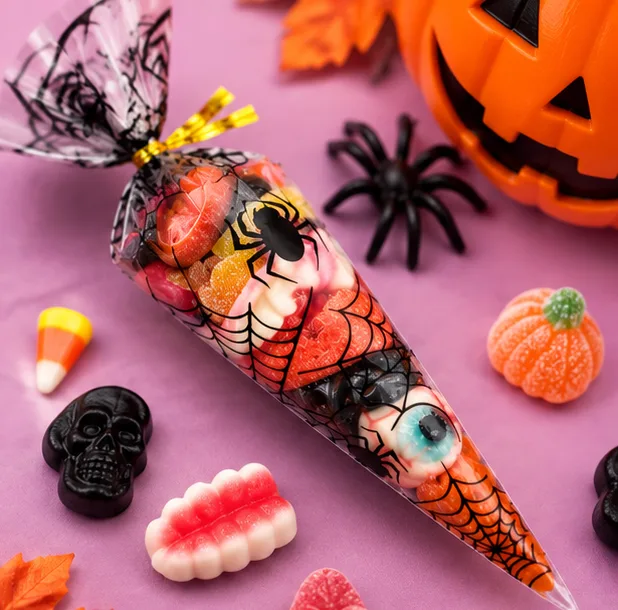 Halloween Candy Cones