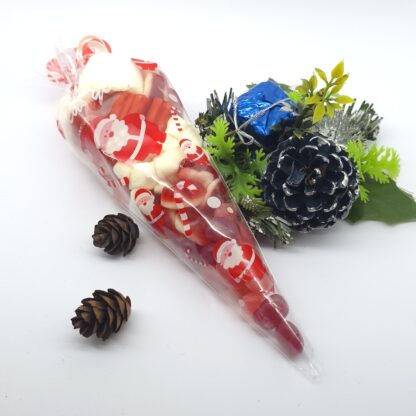 Red Christmas Candy Cone