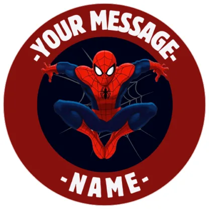 #8 Spiderman Sticker