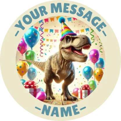 #4 Dinosaur T-Rex Sticker