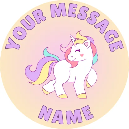 #3 Unicorn Sticker