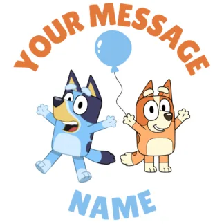#49 Bluey Sticker