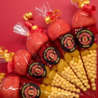 Manchester United Candy Cones