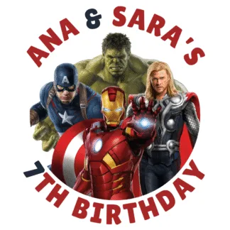 #33 Avengers Sticker