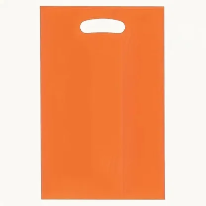 Orange Party Plastic Bag