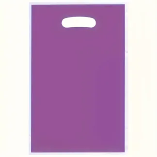 Purple Party Plastic Bag