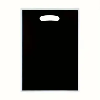 Black Party Plastic Bag