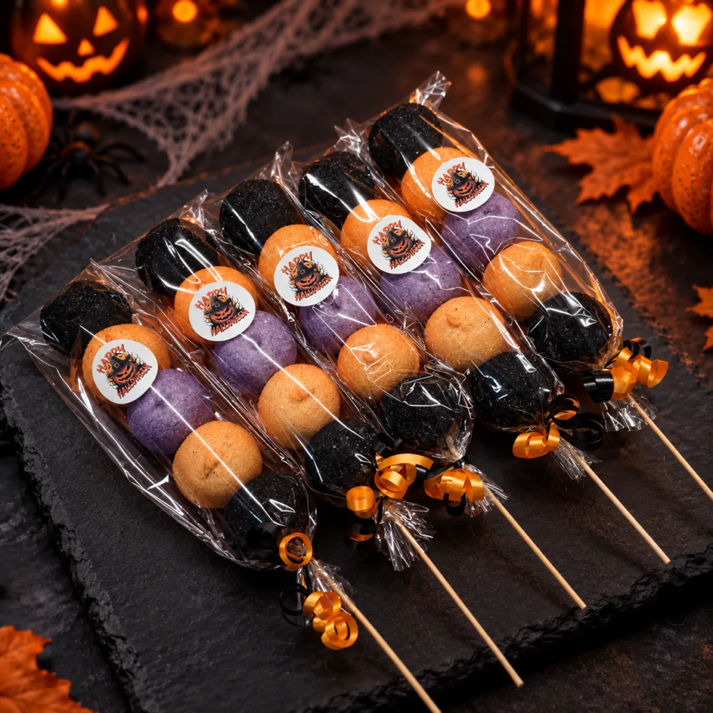 Halloween Marshmallows Candy Kebabs