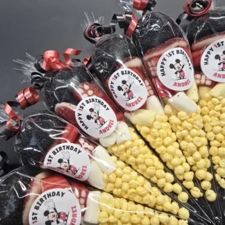 Mickey Mouse Candy Cones