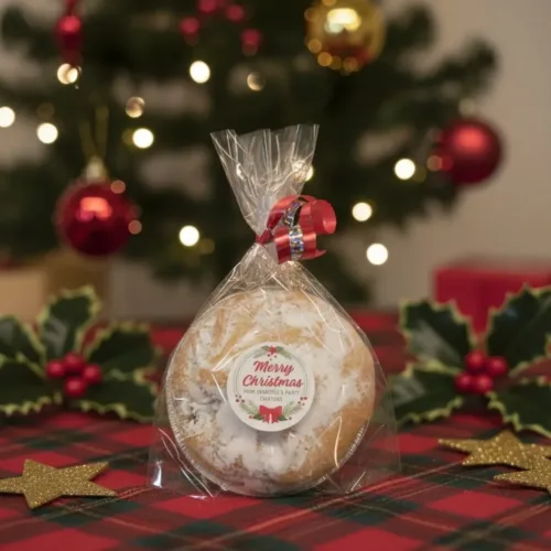 Mince Pies – With Personalised Stickers