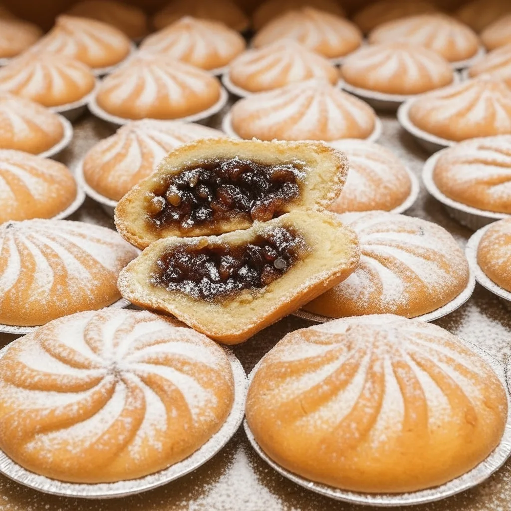 Mince Pies – With Personalised Stickers - Image 2