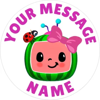#81 Cocomelon Girl Sticker