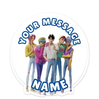 #75 K Pop Demon Hunters Saja Boys Sticker
