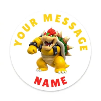 #85 Super Mario Bowser Sticker