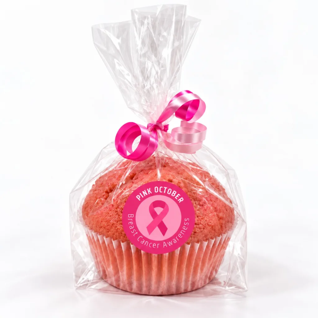 Vanilla Pink October Muffins