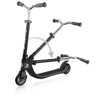 Globber Flow 125 Foldable Scooter – Black