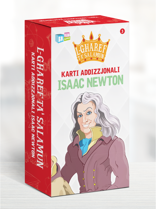 BDL L-Għaref ta’ Salamun Additional Cards – Isaac Newton