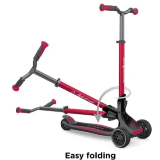 Globber Ultimum 3-Wheel Foldable Scooter – Red
