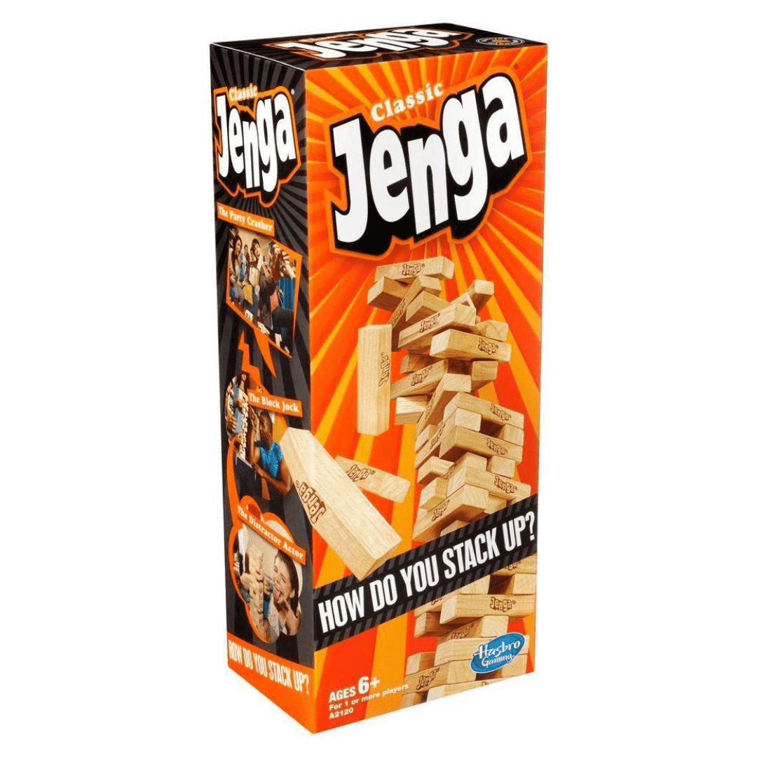 Hasbro Jenga Classic Wooden Block Game
