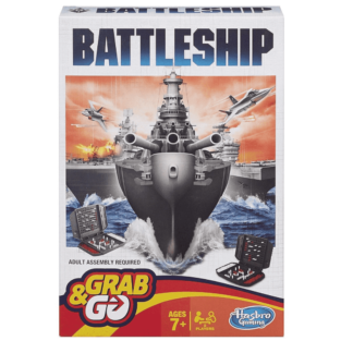 Hasbro Battleship Grab & Go Travel Game