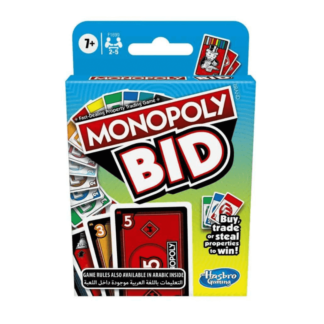 Hasbro Monopoly Bid Card Game
