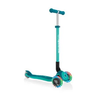 Globber Primo Foldable Lights Scooter – Mint