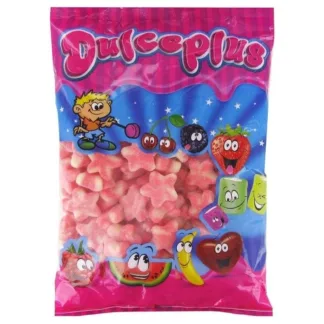 Dulceplus Pink Twist Stars 1kg