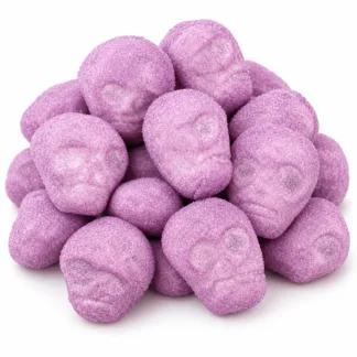 Halloween Purple Skull Marshmallows
